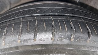 Used 2022 Hyundai Grand i10 Nios Asta AMT 1.2 Kappa VTVT Petrol Automatic tyres LEFT FRONT TYRE TREAD VIEW
