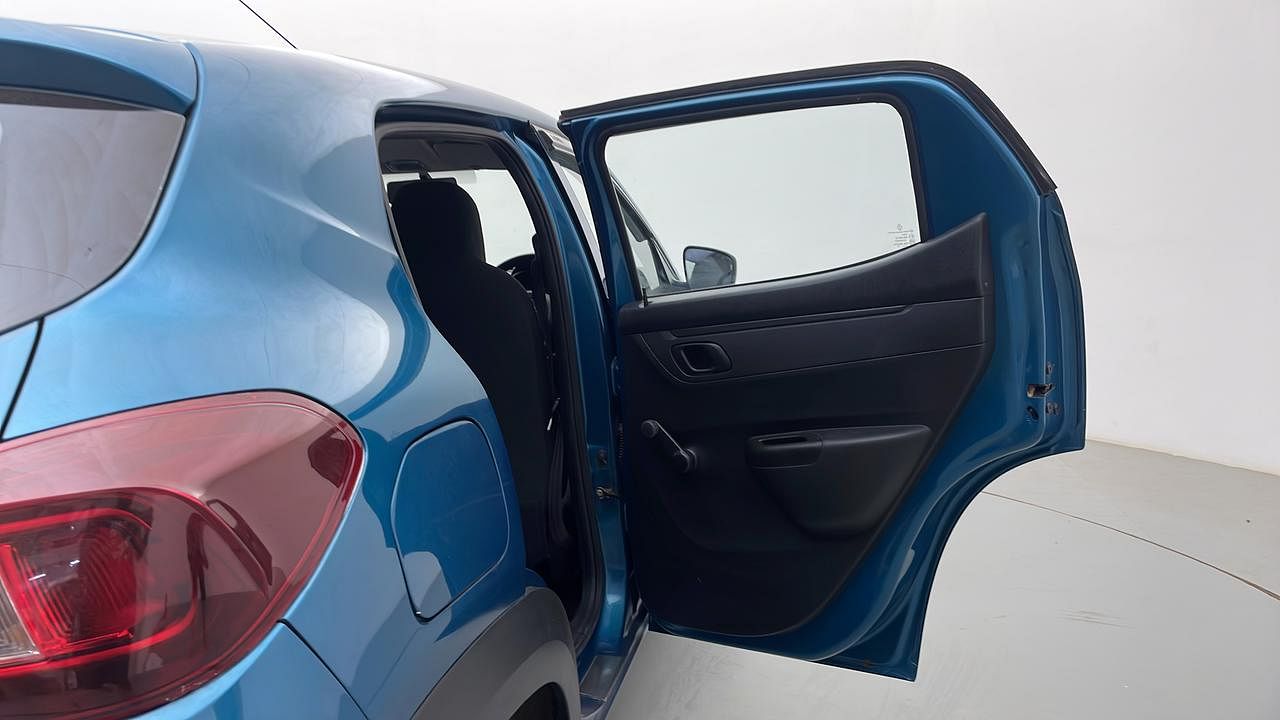 New Renault Kwid interior RIGHT REAR DOOR OPEN VIEW