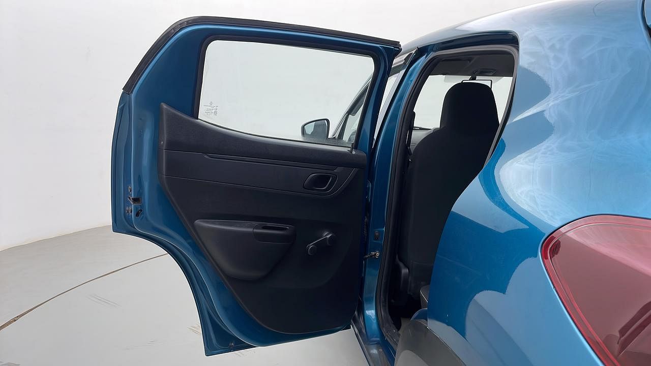 New Renault Kwid interior LEFT REAR DOOR OPEN VIEW