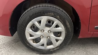 Used 2018 Hyundai Grand i10 Sportz 1.2 Kappa VTVT Petrol Manual tyres LEFT FRONT TYRE RIM VIEW