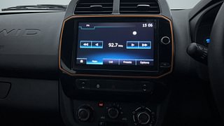 Used 2021 Renault Kwid CLIMBER 1.0 AMT Opt Petrol Automatic interior MUSIC SYSTEM & AC CONTROL VIEW