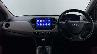 Used 2015 Hyundai Grand i10 Asta AT 1.2 Kappa VTVT Petrol Automatic interior DASHBOARD VIEW