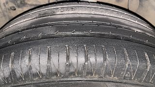 Used 2020 maruti-suzuki Vitara Brezza ZDi Plus Dual Tone AGS Diesel Automatic tyres LEFT FRONT TYRE TREAD VIEW