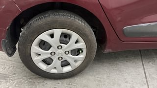 Used 2014 Hyundai Grand i10 Sportz 1.1 CRDi Diesel Manual tyres RIGHT REAR TYRE RIM VIEW
