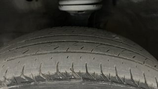 Used 2015 Maruti Suzuki Wagon R 1.0 [2010-2019] VXi Petrol Manual tyres LEFT FRONT TYRE TREAD VIEW