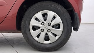 Used 2013 Hyundai i10 [2010-2016] Asta AT with Sunroof Petrol Petrol Automatic tyres LEFT REAR TYRE RIM VIEW