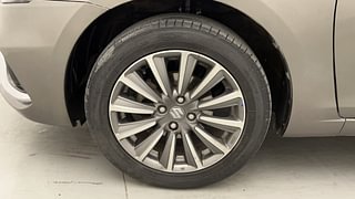 Used 2021 Maruti Suzuki Ciaz Alpha Petrol Petrol Manual tyres LEFT FRONT TYRE RIM VIEW