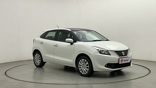 Used 2015 Maruti Suzuki Baleno [2015-2019] Alpha Petrol Petrol Manual exterior RIGHT FRONT CORNER VIEW