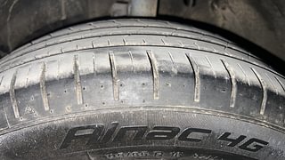 Used 2019 maruti-suzuki Baleno Alpha CVT Petrol Petrol Automatic tyres LEFT FRONT TYRE TREAD VIEW