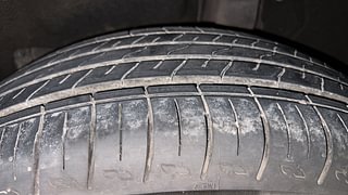 Used 2022 Mahindra XUV700 AX 5 Petrol MT 7 STR Petrol Manual tyres LEFT REAR TYRE TREAD VIEW