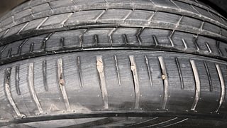 Used 2021 Tata Punch Creative iRA Pack AMT Dual Tone Petrol Automatic tyres LEFT REAR TYRE TREAD VIEW