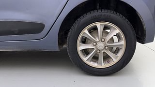 Used 2016 Hyundai Grand i10 [2013-2017] Asta (O) AT 1.2 kappa VTVT Petrol Automatic tyres LEFT REAR TYRE RIM VIEW