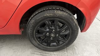 Used 2021 Tata Tiago LE Petrol Manual tyres LEFT REAR TYRE RIM VIEW
