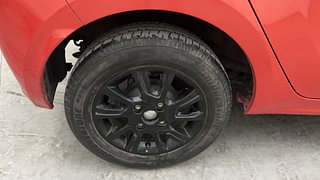 Used 2021 Tata Tiago LE Petrol Manual tyres RIGHT REAR TYRE RIM VIEW
