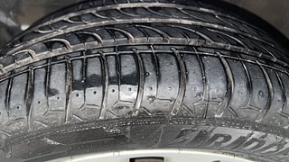 Used 2015 Maruti Suzuki Baleno [2015-2019] Alpha Petrol Petrol Manual tyres LEFT FRONT TYRE TREAD VIEW