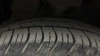 Used 2016 Maruti Suzuki Celerio VXI AMT Petrol Automatic tyres LEFT FRONT TYRE TREAD VIEW