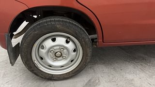 Used 2011 Maruti Suzuki Alto K10 [2010-2014] LXi Petrol Manual tyres RIGHT REAR TYRE RIM VIEW