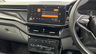 Used 2022 Skoda Kushaq Style 1.0L TSI MT Petrol Manual interior MUSIC SYSTEM & AC CONTROL VIEW