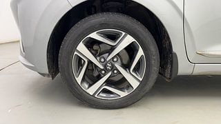 Used 2020 Hyundai Aura SX 1.2 (O) Petrol Petrol Manual tyres LEFT FRONT TYRE RIM VIEW