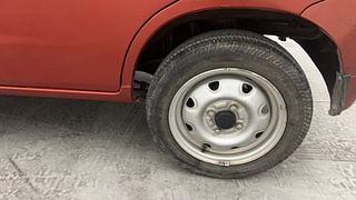 Used 2011 Maruti Suzuki Alto K10 [2010-2014] LXi Petrol Manual tyres LEFT REAR TYRE RIM VIEW