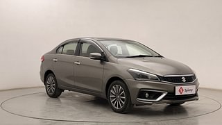 Used 2021 Maruti Suzuki Ciaz Alpha Petrol Petrol Manual exterior RIGHT FRONT CORNER VIEW