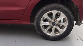 Used 2018 Ford Figo [2015-2019] Titanium 1.5 Ti-VCT AT Petrol Automatic tyres LEFT REAR TYRE RIM VIEW