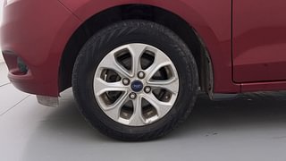 Used 2018 Ford Figo [2015-2019] Titanium 1.5 Ti-VCT AT Petrol Automatic tyres LEFT FRONT TYRE RIM VIEW