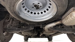 Used 2022 Mahindra XUV700 AX 5 Petrol MT 7 STR Petrol Manual extra REAR UNDERBODY VIEW (TAKEN FROM REAR)