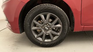 Used 2019 Hyundai Elite i20 [2018-2020] Sportz Plus 1.2 Petrol Manual tyres LEFT FRONT TYRE RIM VIEW