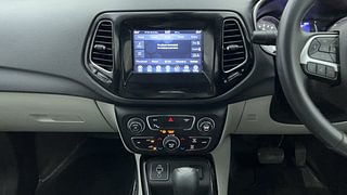 Used 2017 JEEP Compass [2017-2021] Limited 1.4 Petrol AT Petrol Automatic interior MUSIC SYSTEM & AC CONTROL VIEW