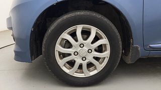Used 2014 Honda Amaze [2013-2016] 1.2 VX i-VTEC Petrol Manual tyres LEFT FRONT TYRE RIM VIEW