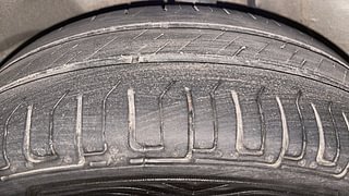 Used 2014 Maruti Suzuki Alto K10 [2010-2014] VXi Petrol Manual tyres LEFT FRONT TYRE TREAD VIEW