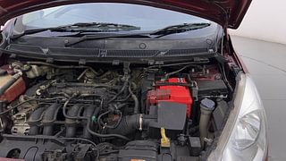 Used 2018 Ford Figo [2015-2019] Titanium 1.5 Ti-VCT AT Petrol Automatic engine ENGINE LEFT SIDE HINGE & APRON VIEW