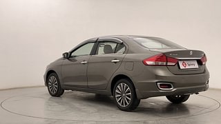 Used 2021 Maruti Suzuki Ciaz Alpha Petrol Petrol Manual exterior LEFT REAR CORNER VIEW