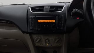 Used 2013 Maruti Suzuki Swift Dzire VXI Petrol Manual interior MUSIC SYSTEM & AC CONTROL VIEW