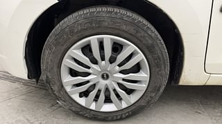 Used 2016 Maruti Suzuki Celerio VXI AMT Petrol Automatic tyres LEFT FRONT TYRE RIM VIEW