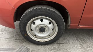 Used 2011 Maruti Suzuki Alto K10 [2010-2014] LXi Petrol Manual tyres LEFT FRONT TYRE RIM VIEW