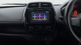 Used 2018 Renault Kwid [2017-2019] RXT 1.0 SCE Special (O) Petrol Manual interior MUSIC SYSTEM & AC CONTROL VIEW
