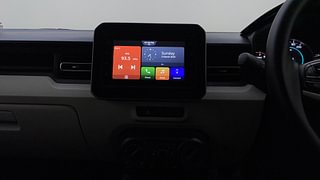 Used 2022 Maruti Suzuki Ignis Zeta AMT Petrol Petrol Automatic interior MUSIC SYSTEM & AC CONTROL VIEW