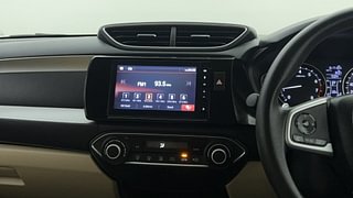 Used 2021 Honda Amaze 1.2 VX CVT i-VTEC Petrol Automatic interior MUSIC SYSTEM & AC CONTROL VIEW