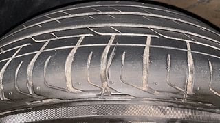 Used 2021 Kia Sonet HTX 1.0 iMT Petrol Manual tyres LEFT FRONT TYRE TREAD VIEW