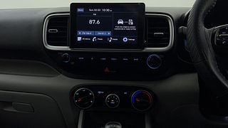 Used 2023 Hyundai Venue S 1.2 Petrol Manual interior MUSIC SYSTEM & AC CONTROL VIEW