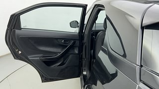 Used 2023 tata Nexon XZA+  1.2l LUXS Dark Edition Petrol AT Petrol Automatic interior LEFT REAR DOOR OPEN VIEW