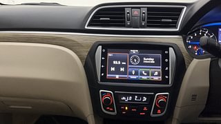 Used 2021 Maruti Suzuki Ciaz Alpha AT Petrol Petrol Automatic interior MUSIC SYSTEM & AC CONTROL VIEW