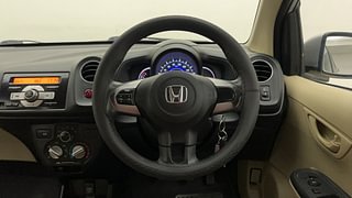 Used 2015 Honda Amaze [2013-2016] 1.2 S i-VTEC Petrol Manual interior STEERING VIEW