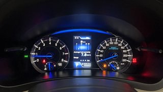 Used 2021 Maruti Suzuki Ciaz Alpha AT Petrol Petrol Automatic interior CLUSTERMETER VIEW