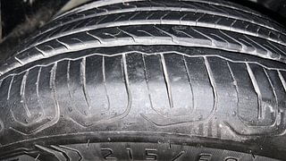Used 2024 Tata Nexon Creative Plus 1.2 Revotron Petrol 7DCA DT Petrol Automatic tyres RIGHT FRONT TYRE TREAD VIEW