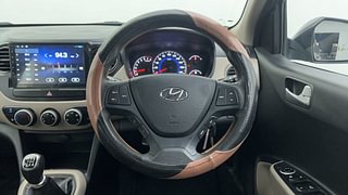 Used 2017 Hyundai Grand i10 [2013-2017] Sportz 1.2 Kappa VTVT Petrol Manual interior STEERING VIEW