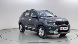 Used 2021 Kia Sonet HTX 1.0 iMT Petrol Manual exterior RIGHT FRONT CORNER VIEW