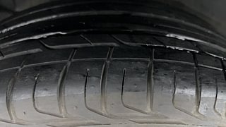 Used 2023 tata Nexon XZA+  1.2l LUXS Dark Edition Petrol AT Petrol Automatic tyres RIGHT REAR TYRE TREAD VIEW